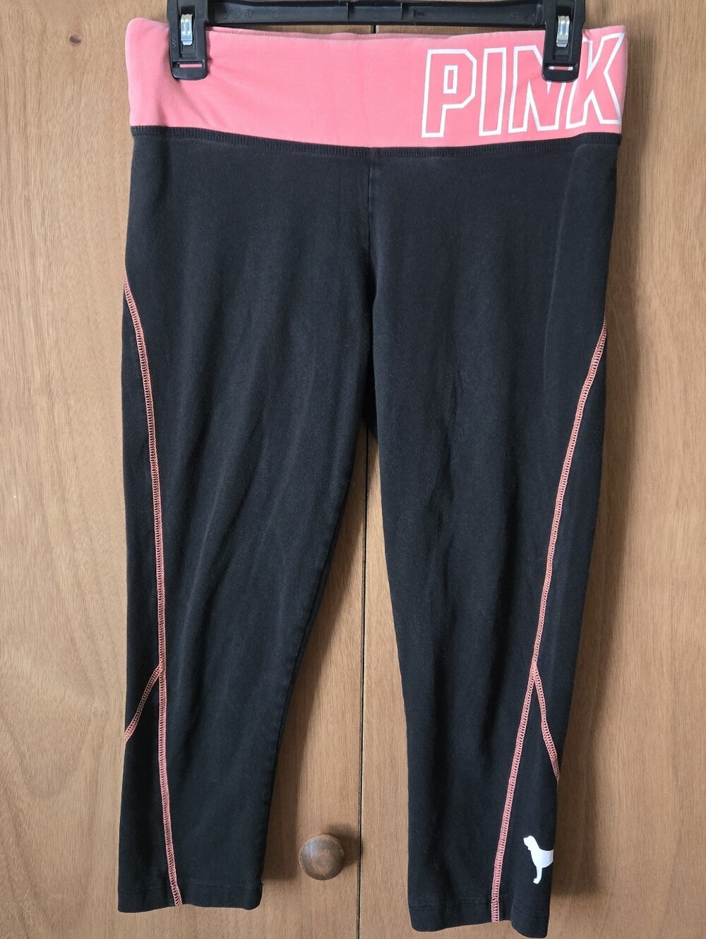 PINK Victoria's Secret Athletic Crop Leggings